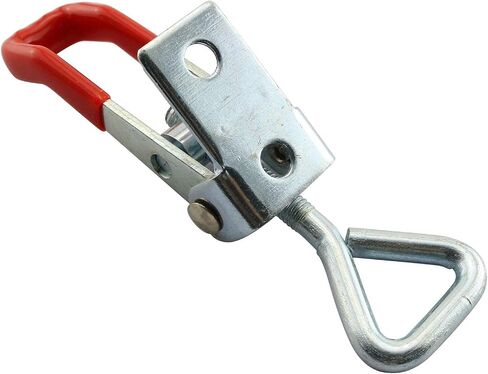 4PCS Latch Catch Cabinet Boxes Handle Toggle Lock Clamp Hasp Silver 4001 in Saudi Arabia