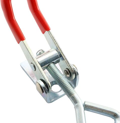 4PCS Latch Catch Cabinet Boxes Handle Toggle Lock Clamp Hasp Silver 4001 in Saudi Arabia