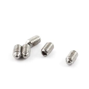 uxcell 5 Pcs Metal Thread Hex Socket Head Spring Ball Plunger 3mm x 6mm in Kuwait