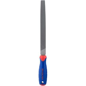 مبرد مسطح من WORKPRO W051002 مقاس 25.4 سم - مبرد فولاذي متين لشحذ أدوات ومزيل للبثور، مقبض مريح مضاد للانزلاق، قطع مزدوج – أداة للخرباء وأداة للمهنيين وDIY