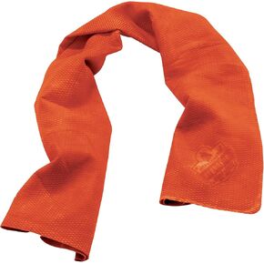 Ergodyne Chill Its 6602 Cooling Towel, Long Lasting Cooling Relief Orange 29.50" x 13.00" in Kuwait