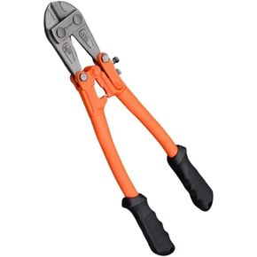 أداة قطع مسامير من إدوارد تولز مقاس 14 بوصة - شفرة فولاذية T8 مزورة شديدة التحمل تقطع الأسلاك الفولاذية، وسياج ربط السلسلة، وقضبان معدنية، ومسامير، وأقفال، وأقفال صغيرة - مقبض مطاطي مريح للقواطع in Kuwait