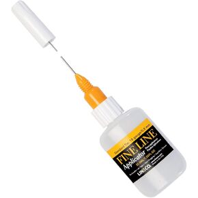 Lineco Fine Line Applicator with Stainless Steel Dispensing Tip. Air-Tight, Non-Clogging Cap Wire, Precise Applicator. Use for Framing, Bookbinding, and Easy & Controlled Application. in Kuwait