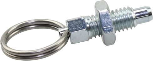 مؤشر الغطاس LUORNG المجلفن الربيع الصلب الغطاسون M6 الموضوع الربيع المكبس 304 الفولاذ المقاوم للصدأ سحب حلقة وقفل الجوز المسمار مؤشر الغطاسون مع حلقة وقفل دبوس in Kuwait