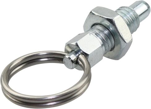 مؤشر الغطاس LUORNG المجلفن الربيع الصلب الغطاسون M6 الموضوع الربيع المكبس 304 الفولاذ المقاوم للصدأ سحب حلقة وقفل الجوز المسمار مؤشر الغطاسون مع حلقة وقفل دبوس in Kuwait