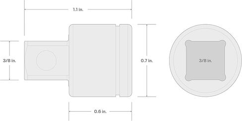 TEKTON 3/8 Inch Drive Extension Set, 2-Piece (18, 24 in.) | SHA91012 in Saudi Arabia
