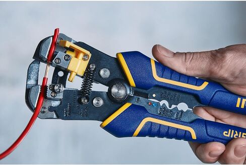 قشارة أسلاك IRWIN VISE-GRIP، فك 2 بوصة، قطع 10-24 AWG، مقبض ProTouch لأقصى قدر من الراحة (2078300) in Kuwait