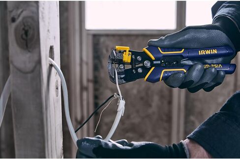 قشارة أسلاك IRWIN VISE-GRIP، فك 2 بوصة، قطع 10-24 AWG، مقبض ProTouch لأقصى قدر من الراحة (2078300) in Kuwait