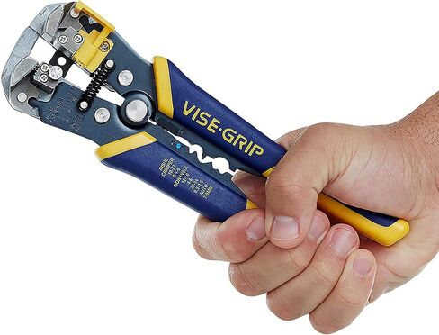 قشارة أسلاك IRWIN VISE-GRIP، فك 2 بوصة، قطع 10-24 AWG، مقبض ProTouch لأقصى قدر من الراحة (2078300) in Kuwait