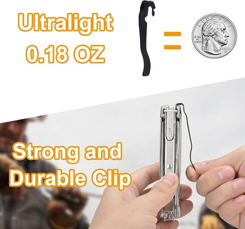 Heavaluefit Durable Pocket Clip for LEATHERMAN Surge, Made of High Quality Stainless Steel, Quick Install and Remove Clip Accessories Perfcet for LEATHERMAN Surge (Sliver) in Kuwait