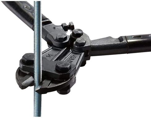 أداة قطع مسامير من إدوارد تولز مقاس 14 بوصة - شفرة فولاذية T8 مزورة شديدة التحمل تقطع الأسلاك الفولاذية، وسياج ربط السلسلة، وقضبان معدنية، ومسامير، وأقفال، وأقفال صغيرة - مقبض مطاطي مريح للقواطع in Kuwait