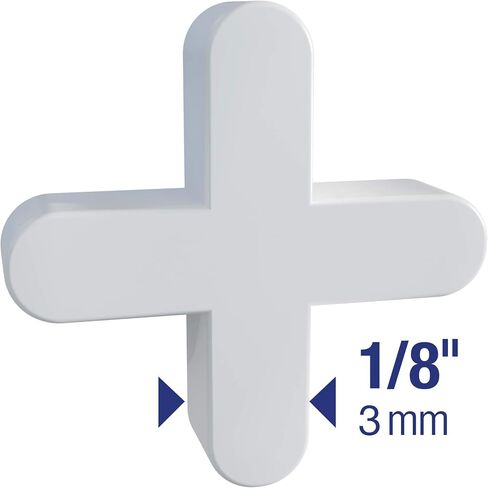 Qep 10335 Tile Spacers, White, 500 Count in Saudi Arabia