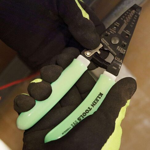 Klein Tools 11055EP Wire Cutter and Stripper, Made in USA, Stranded and Solid Wire Cutter, Cuts Copper in Saudi Arabia