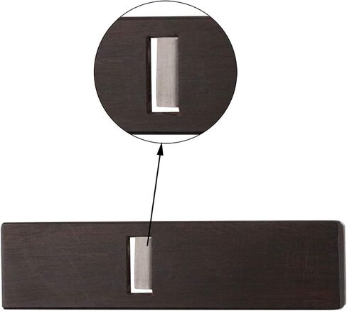 أداة مسطحة يدوية صغيرة من كافورت مقاس 8.12 سم لطائرة يدوية من أجل النجارة في الجزء السفلي المسطح على شكل T من أجل تخطيط الخشب وتنعيم، مع شفرة واحدة للطائرة ومثبت معدني واحد in Kuwait