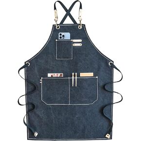 carrotez Adjustable Over sized Plus Size Canvas Apron with Pockets Men and Women Aprons in Saudi Arabia