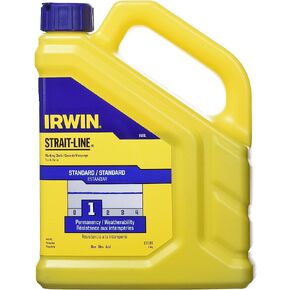 IRWIN Tools STRAIT-LINE 65201 Standard Marking Chalk, 2.5-pound, Blue (65201) in Kuwait