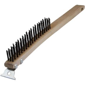Warner Manufacturing 3-Piece Mini Wire Brush Set, Nylon, Steel & Brass, 10481 in Saudi Arabia