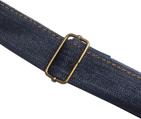 مريلة متينة من قماش الدنيم مع 4 جيوب مضادة للماء قابلة للتعديل قماش عمل خفيف الوزن أزرق in Kuwait