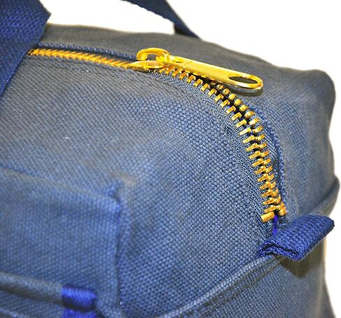 حقيبة أدوات شديدة التحمل للميكانيكا ذات الطراز الحكومي من G & F مع سحاب نحاسي وجيوب جانبية، وحقيبة أدوات للسيارات، والحفر، والحديقة، والكهربائي. أخضر زيتوني، 11 بوصة × 7 بوصة × 6 بوصة in Kuwait