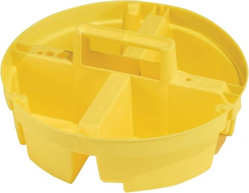 Bucket Boss - Bucket Stacker Small Parts Organizer, Bucket Organization (15051) , Yellow in Kuwait