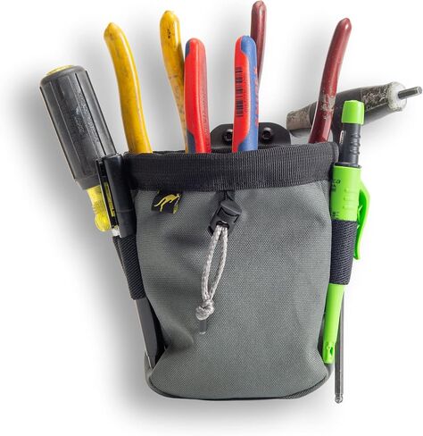 Joey Pouch | Clip-On Tool Belt Bag for Tools, Screws, and Nails - Great for an Electrician, HVAC Tech, Plumber, Carpenter, Contractor, Handy Man, and Any Tradesperson Who Wears a Small Utility Pouch in Kuwait