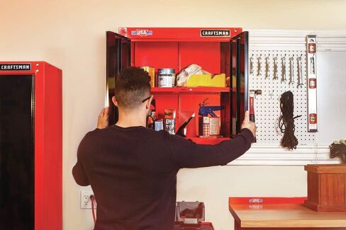 CRAFTSMAN Garage Storage, 28-Inch Wide Wall Cabinet (CMST22800RB) in Saudi Arabia