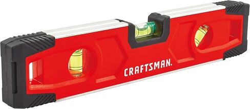 CRAFTSMAN Torpedo Level, Magnetic, 9 inch (CMHT43191), Red in Saudi Arabia