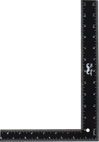 Mr. Pen- Carpenter Square, Framing Square, 8 inch x 12 inch, L Square Ruler, Framing Ruler, Carpenters Square, L Ruler, Right Angle Ruler, Framing Tools, L Shape Ruler, Metal Square, Steel Square in Saudi Arabia