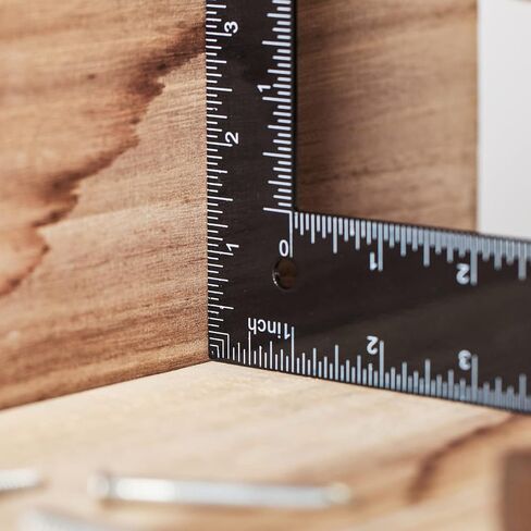 Mr. Pen- Carpenter Square, Framing Square, 8 inch x 12 inch, L Square Ruler, Framing Ruler, Carpenters Square, L Ruler, Right Angle Ruler, Framing Tools, L Shape Ruler, Metal Square, Steel Square in Saudi Arabia