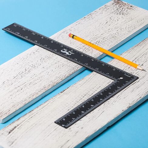 Mr. Pen- Carpenter Square, Framing Square, 8 inch x 12 inch, L Square Ruler, Framing Ruler, Carpenters Square, L Ruler, Right Angle Ruler, Framing Tools, L Shape Ruler, Metal Square, Steel Square in Saudi Arabia