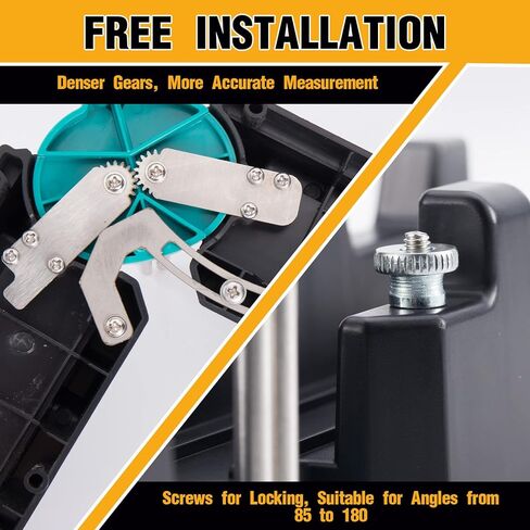 أداة قطع ميتري 2 في 1 من زيزو، أداة قطع بزوايا قياس ونشر الزاوية لتحسين المنزل وأعمال النجارة وأداة نقالة المنشار in Kuwait