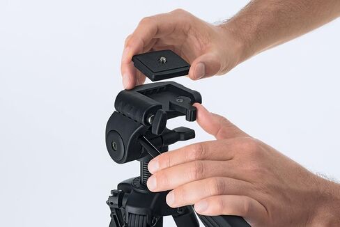 Bosch BT150 Compact Tripod with Extendable Height for Use with Line Lasers, Point Lasers, and Laser Distance Tape Measuring Tools, Black in Saudi Arabia