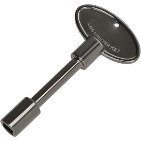 Skyflame Universal Gas Valve Key Fits 1/4" and 5/16" Gas Valve Stems, for Fire Pit and Fireplace, Polished Chrome - 3 Inches in Kuwait