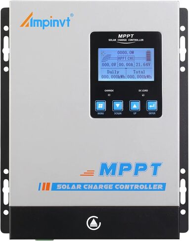 40A Solar Panel Charge Controller MPPT, Solar Battery Regulator 12v 24v 36v 48v auto max 150v PV Input, fit for Sealed Gel AGM Flooded Lithium Battery… in Saudi Arabia