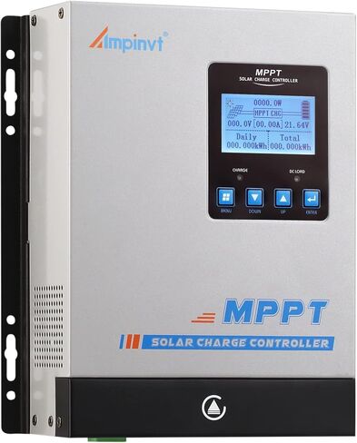 40A MPPT Solar Charge Controller 12V 24V 36V 48V Auto, PV 150V Max Input Solar Panel Regulator 40amp for AGM Sealed Gel Flooded Lithium Battery in Saudi Arabia