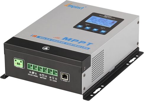 40A MPPT Solar Charge Controller 12V 24V 36V 48V Auto, PV 150V Max Input Solar Panel Regulator 40amp for AGM Sealed Gel Flooded Lithium Battery in Saudi Arabia