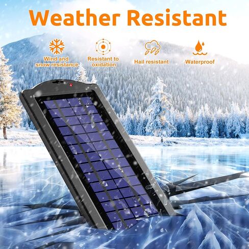شاحن وصيانة البطاريات الشمسية المحمولة SUNAPEX 5W 12V - لوحة شمسية مدمجة - جهاز تحكم ذكي بالشحن in Kuwait