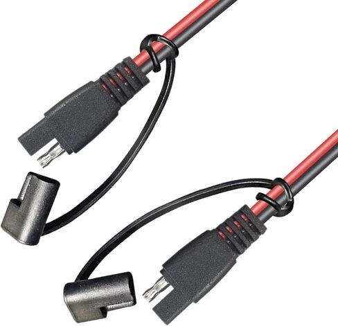 POWISER 3Feet SAE to SAE Extension Cable Quick Disconnect Connector 16AWG,for Automotive, Solar Panel Panel SAE Plug (3FT(16AWG)) in Saudi Arabia