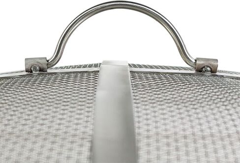 Sunnydaze Rust-Resistant Stainless Steel Fire Pit Spark Screen Cover - 24-Inch Diameter in Kuwait