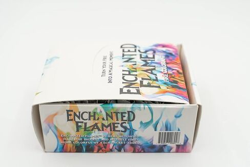 Pack of 25 Fire Changing Color Packets for Campfires, Fire Pits, and Outdoor Wood Fireplaces, Longer Lasting Burn Time, Safe and Non-Toxic in Saudi Arabia
