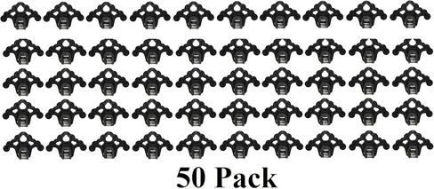 JSP Manufacturing Plastic Roof Ice Guard Snow Guard Snow Stops for Standing Seam Metal Roofing - Multi-Color/Multi-Pack Listing (1, Black) in Saudi Arabia