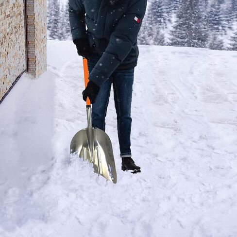 Ashman Heavy-Duty Digging Shovel (1 Pack) 41-Inch with Trenching Blade and Comfortable Handle - Ideal for Garden, Landscaping, Construction, and Masonry - Perfect for Digging Soil, Dirt, and Gravel. in Saudi Arabia