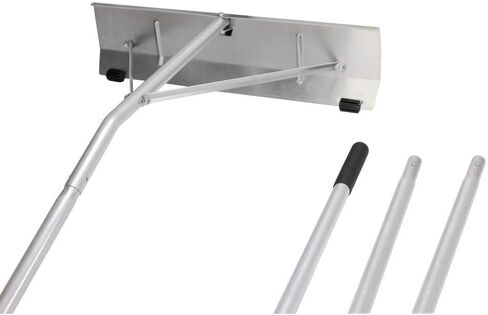 Extreme Max 5600.3262 Poly Roof Rake with 23" Blade,Red in Saudi Arabia