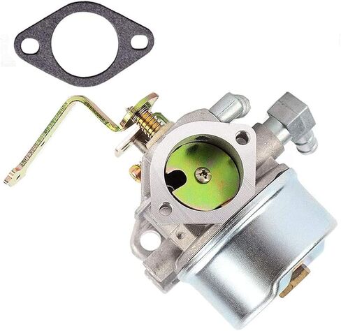 640152 Carburetor for Tecumseh 640152A 640023 640051 640140 640152 HM80 HM90 HM100 8-10 HP Engine Snow Blower Mower 5000w Generator (with 33268 Air Filter+ Spark Plug+fuel line) in Saudi Arabia