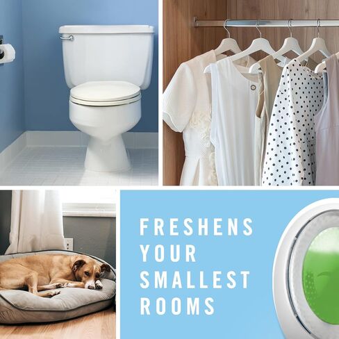 Febreze Small Spaces Air Freshener, Plug in Alternative for Home, Linen & Sky, Odor Fighter for Strong Odor (4 Count) in Kuwait