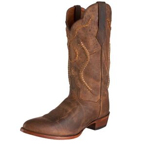 Dan Post Boots Mens Albany Round Toe Boots Mid Calf - Brown in Kuwait