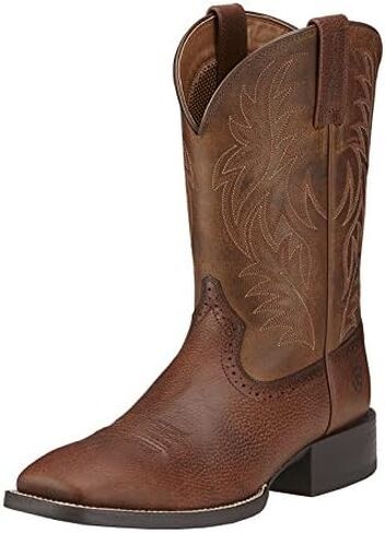 ARIAT Men's Sport Wide Square Toe Western Boot in Saudi Arabia