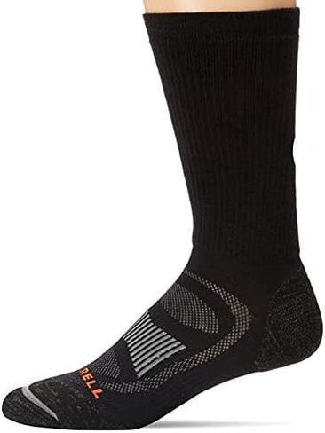 Merrell Men's and Women's Zoned Cushioned Hiker Socks - Unisex 1 Pair Pack in Saudi Arabia