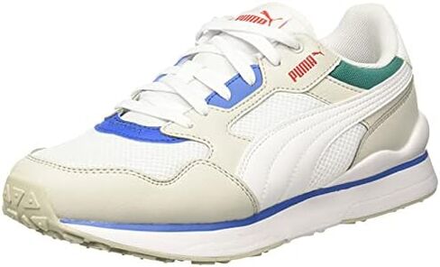 حذاء رياضي للرجال من PUMA R78 FUTR, أحمر وأبيض, Medium in Saudi Arabia