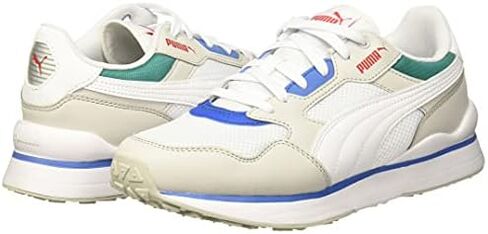 حذاء رياضي للرجال من PUMA R78 FUTR, أحمر وأبيض, Medium in Saudi Arabia